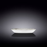 Wilmax England Flacher Coupe Ellipsenteller, 20 x 11 cm, Porzellan, WL-671242/A